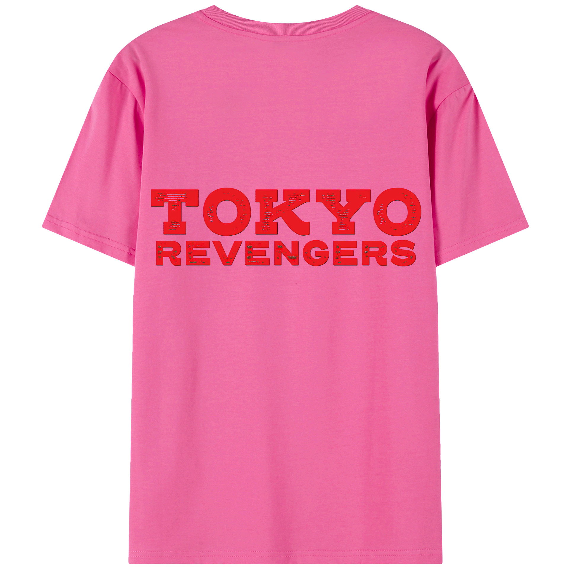 （画像用） 東京リベンジャーズ Tokyo Revengers レディース半袖Tシャツ(バックプリント)